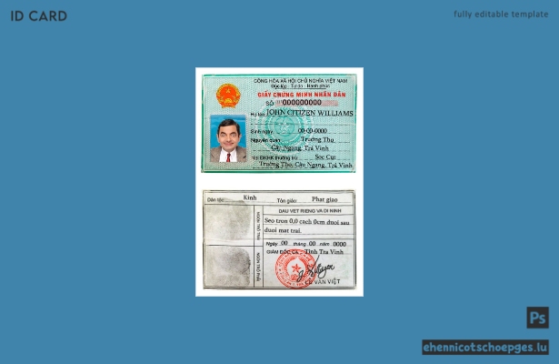 Vietnam ID Beispielvorschau
